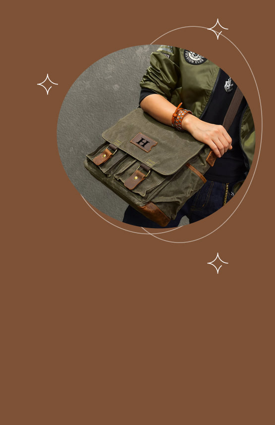 WAXED CANVAS BAG