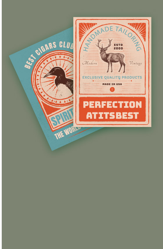 Retro Gretting Card